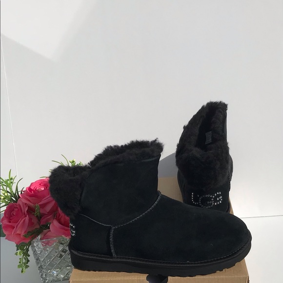 UGG Classic Bling Mini Boots - Picture 6 of 7